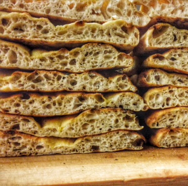 NUVOLA - Focaccia all’olio e rosmarino a lievito madre
